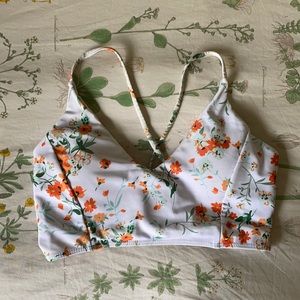 🌸Floral bikini top 🌸